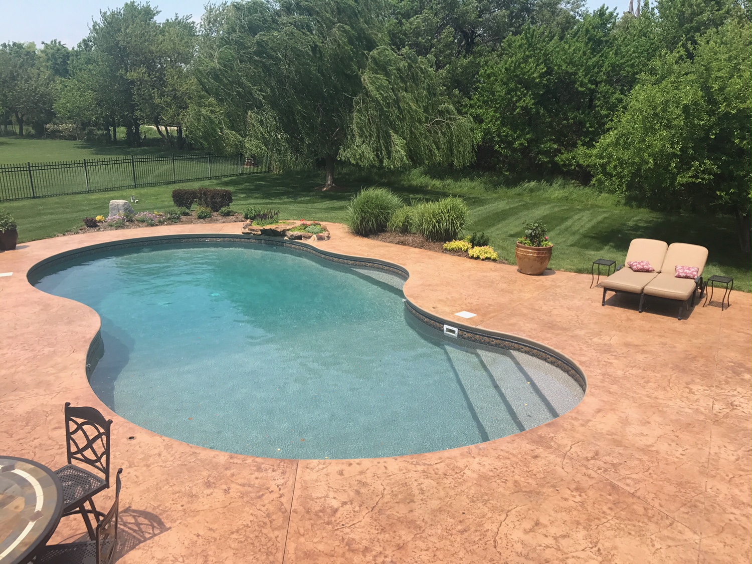 Finished concrete flatwork — E & J Concrete and Dirt Work